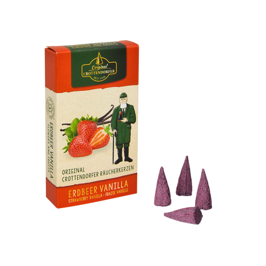 Crottendorf Incense Cones | Flowers & Fruits | Strawberry Vanilla