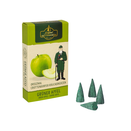 Crottendorf Incense Cones | Flowers & Fruits | Green Apple