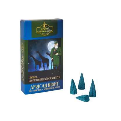 Original Crottendorf Incense Cones, 30-piece Display, "World Tour"