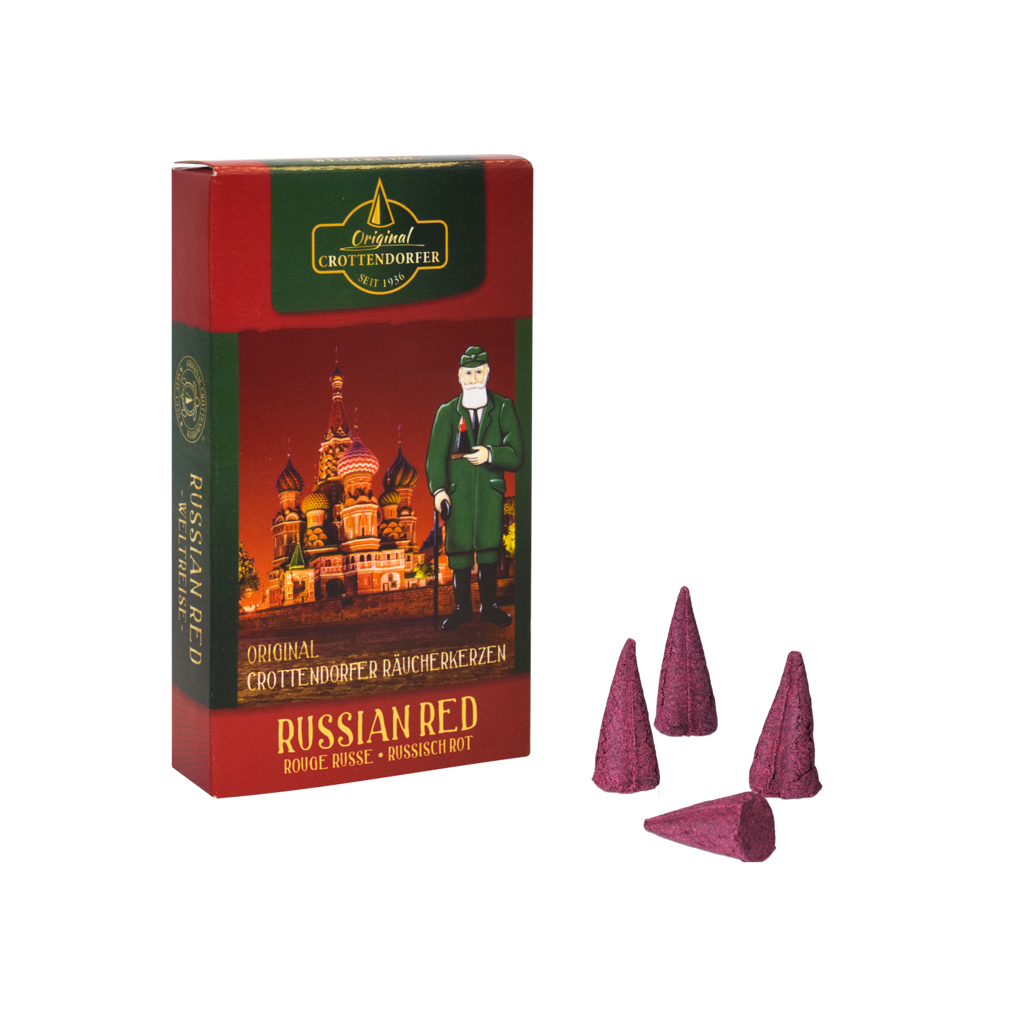 Crottendorfer Räucherkerzen | Weltreise | Russian Red