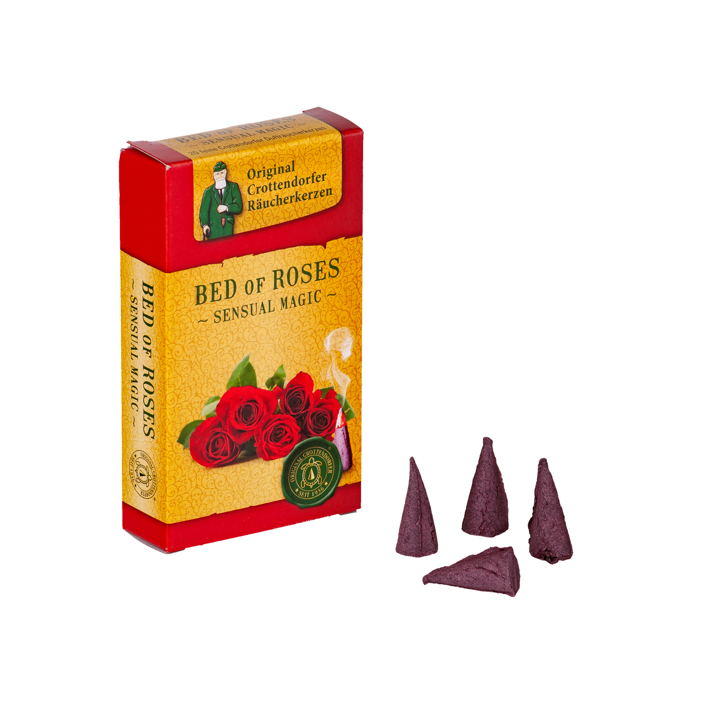 Crottendorfer Räucherkerzen Sensual Magic Letto di Rose