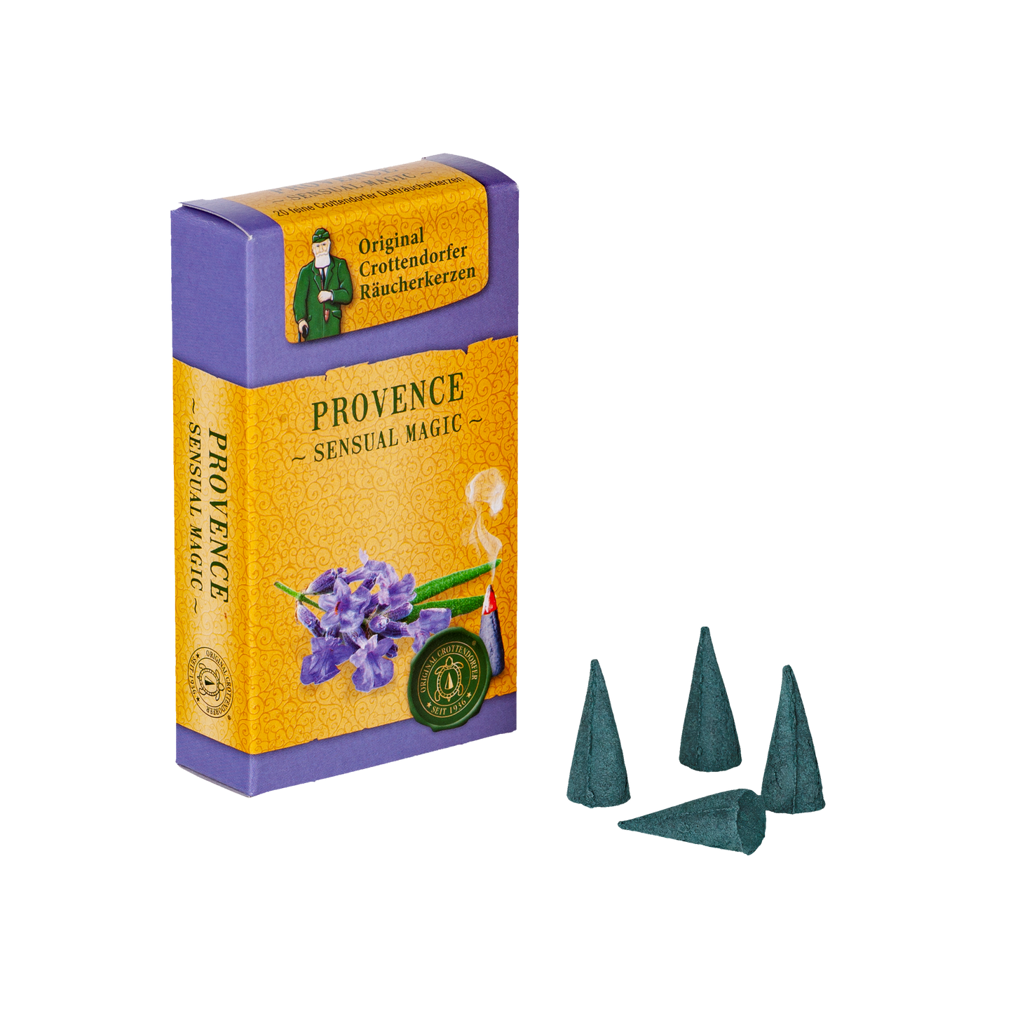 Crottendorf Incense Cones, 37-Piece Display, Sensual Magic