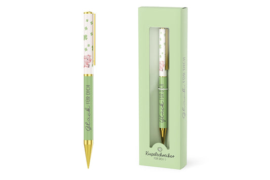 La Vida Ballpoint Pen with Twist Mechanism in Gift Box, "Good Luck to You"