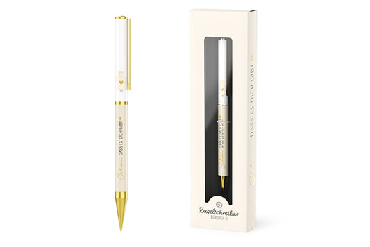 La Vida Ballpoint Pen with Twist Mechanism in Gift Box, "It's wonderful that you exist"