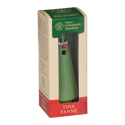 Crottendorf Smoker Figurine Ziegenbein - Tina Tanne (green)