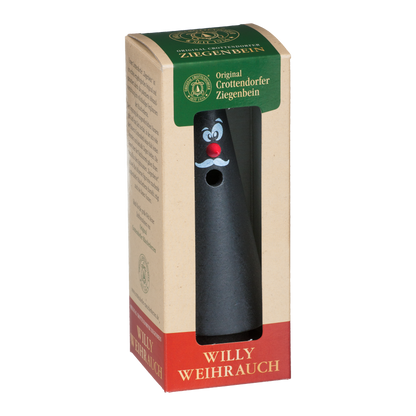 Crottendorf Smoker Figure Ziegenbein - Willy Incense (black)