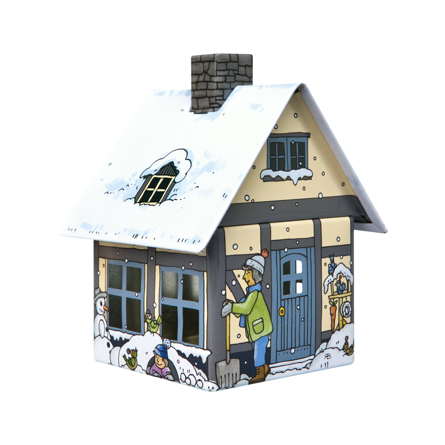 Crottendorfer Räucherhaus | Motiv: "Winterfreude"