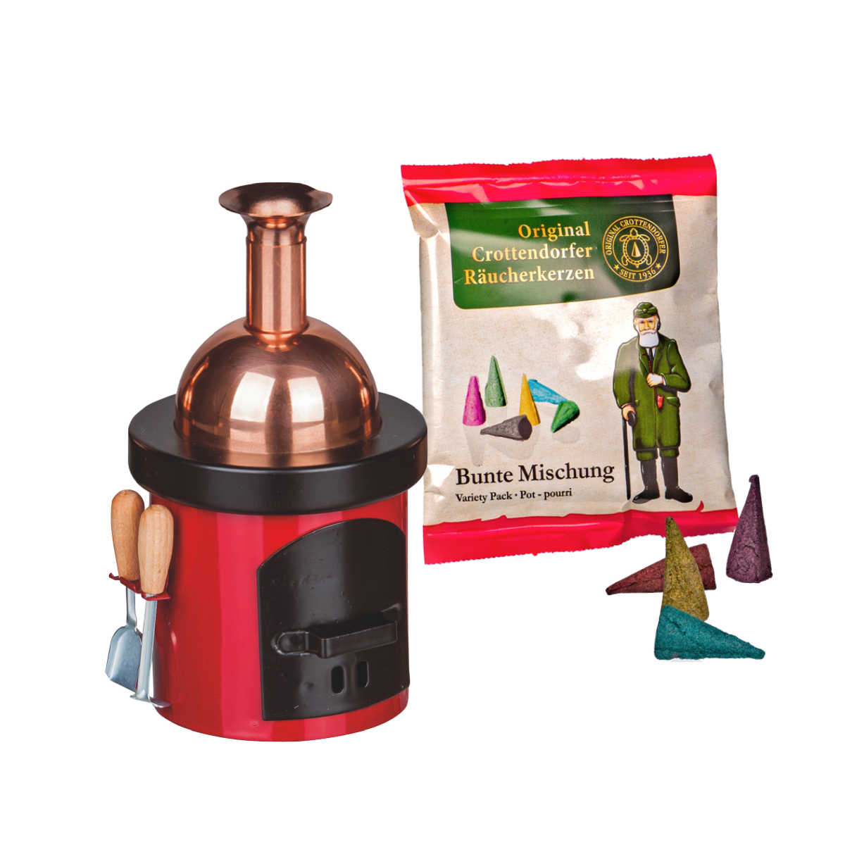 Crottendorf Incense Burner - Red Brewing Kettle