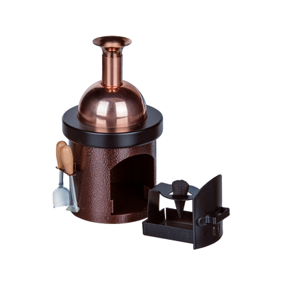 Crottendorf Incense Smoker "Brewing Kettle" Copper/Brown