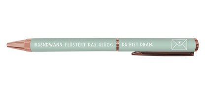 Graphics Workshop Retractable ballpoint pen in gift box, "Happiness whispers"
