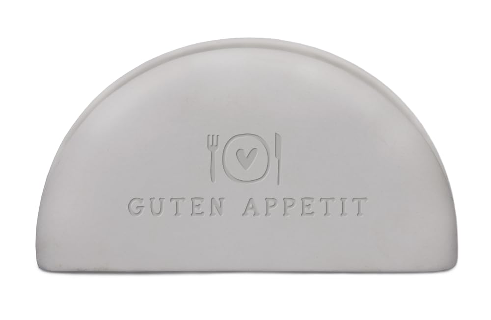 Grafik Werkstatt Napkin Holder | 14.5 x 5.3 cm | Enjoy Your Meal, White