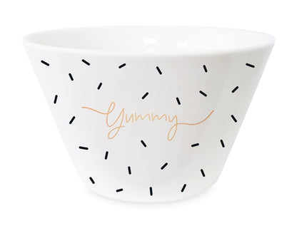 Graphic Workshop Muesli Bowl | with Real Gold | Porcelain | Yummy