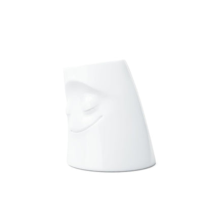 FIFTYEIGHT PRODUCTS / Mugs / Candle Snuggler "Cuddly" (Small Candle Holder, white, Made in Germany)