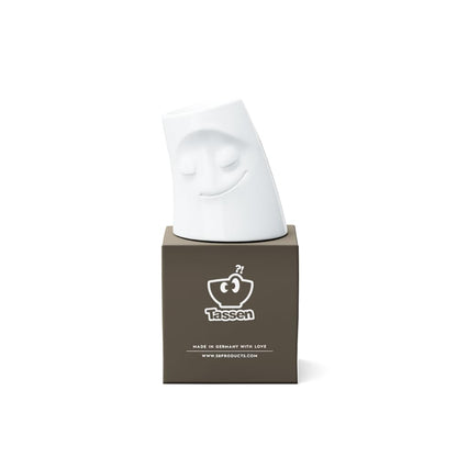 FIFTYEIGHT PRODUCTS / Mugs / Candle Snuggler "Cuddly" (Small Candle Holder, white, Made in Germany)