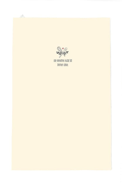 Grafik Werkstatt Tea Towel | Dishcloth with a funny saying