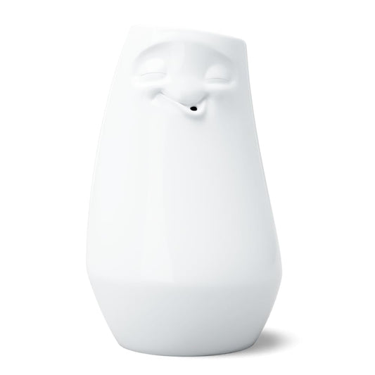 FIFTYEIGHT PRODUCTS / Vaso "Rilassato" (Porcellana, altezza 23 cm, bianco, Made in Germany)