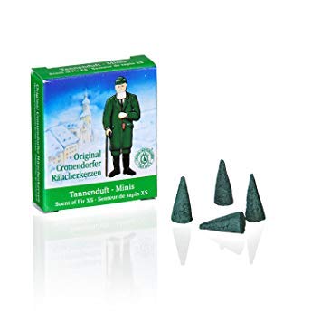 Original Crottendorfer - Mini Incense Cones - Scent: Assorted - Quantity: Assorted pieces - Size: XS - Made in Germany