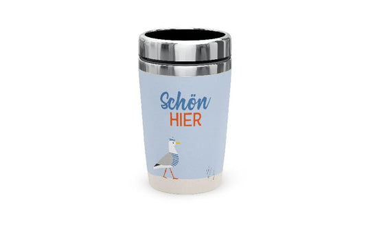 La Vida Reusable Thermal Mug | Stainless Steel | 240 ml | Beautiful Here