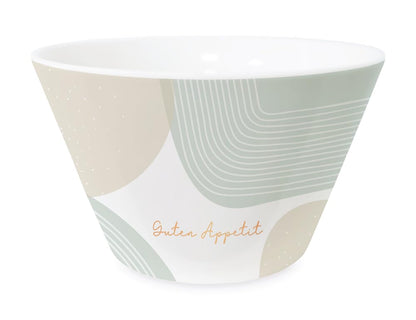Graphic Workshop Cereal Bowl | with real gold | Porcelain | Enjoy your meal