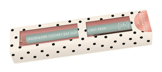 Graphics Workshop Retractable ballpoint pen in gift box, "Happiness whispers"
