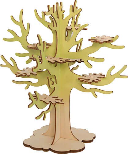 Drechslerei Kuhnert Albero per bambini gufo - 24 cm