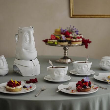 FIFTYEIGHT PRODUCTS / Teapot Warmer "Schick" (White, Made in Germany)