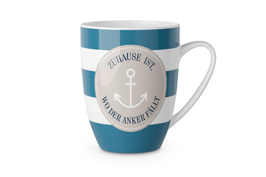 LaVida Mug for You 250 ml, Home is where the anchor drops, maritime