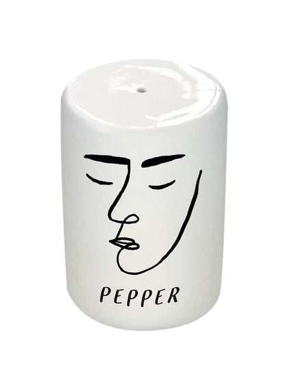 Grafik-Werkstatt Salt & Pepper Shakers | Set Salt & Pepper | Porcelain