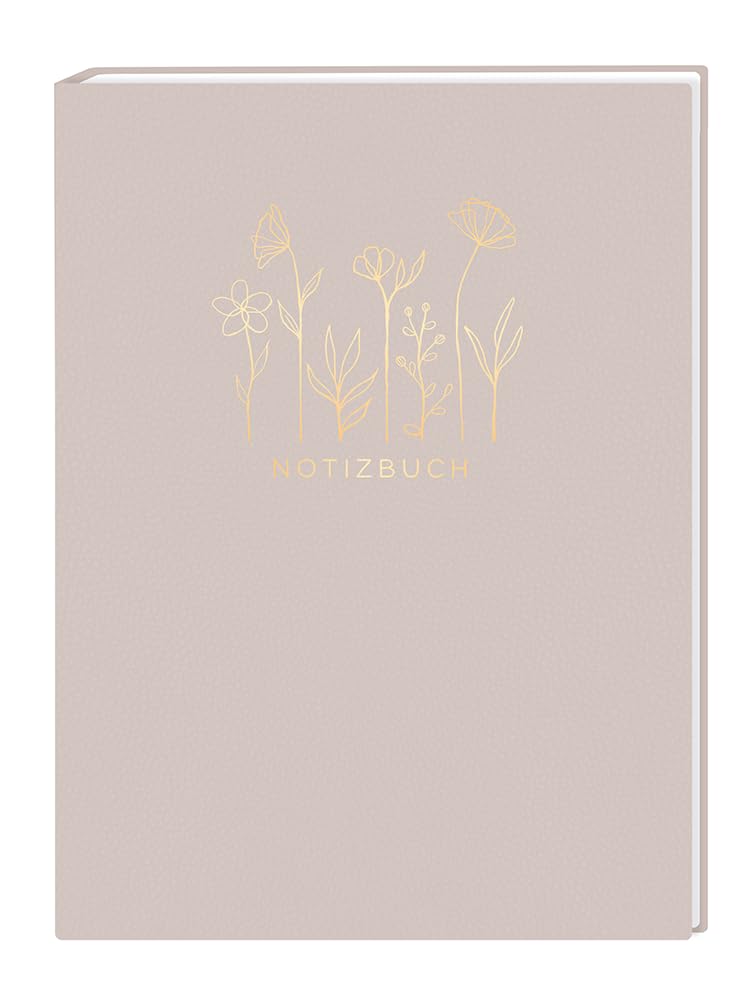 Graphic Workshop Notebook Softcover | 148 Lined Pages | 18 x 23.5 cm | Flowers