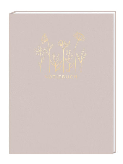 Graphic Workshop Notebook Softcover | 148 Lined Pages | 18 x 23.5 cm | Flowers
