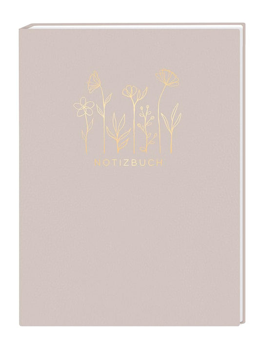 Graphic Workshop Notebook Softcover | 148 Lined Pages | 18 x 23.5 cm | Flowers
