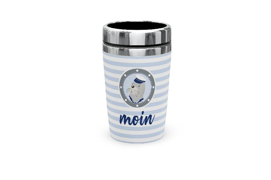 La Vida Thermobecher to go | Edelstahl | 240 ml | moin, Robbe