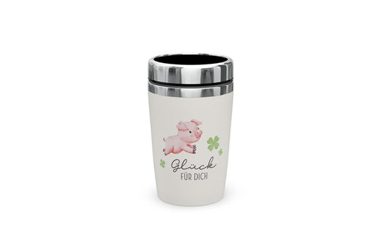 La Vida To-Go Thermal Mug | Stainless Steel | 240 ml | Happiness