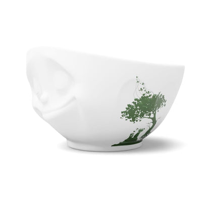 FIFTYEIGHT PRODUCTS / Bowl "Happy - Fabulous" - Special Edition (Porcelain, 500ml, White, Made in Germany)