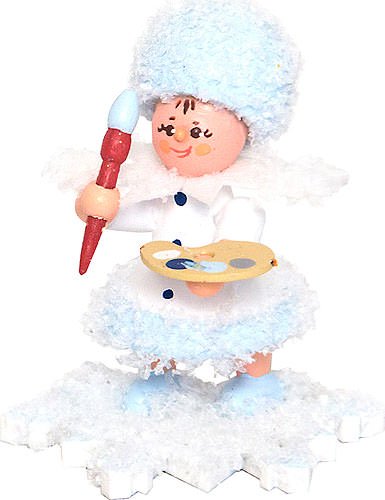 Drechslerei Kuhnert Flocco di neve Artista - 5 cm