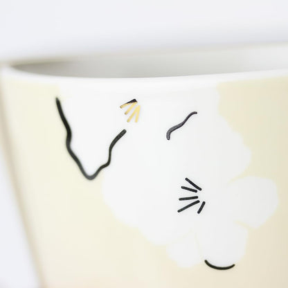 Graphics Workshop Coffee Mug with 100% Real Gold | Porcelain Mug | 420 ml | So glad you exist