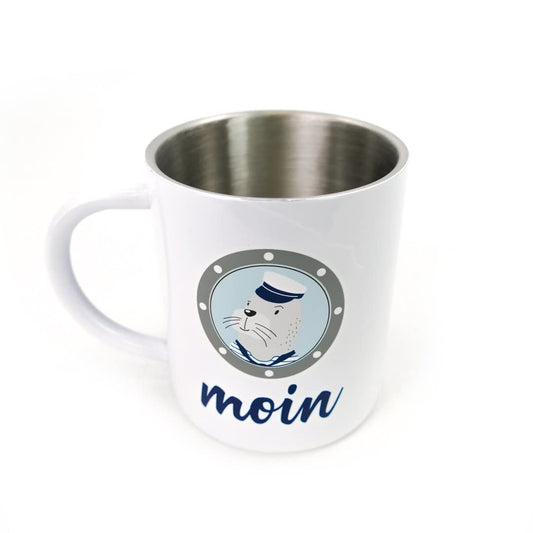 Mug Thermal Mug "Moin" Seal Stainless Steel 250 ml