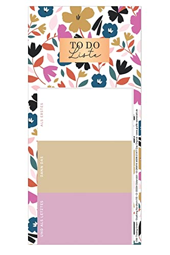 Graphic Workshop Magnet Pad with Gold Finish | Tear-off Pad | 50 Sheets | To-Do List