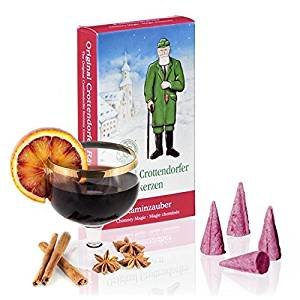 Crottendorfer Incensi 5er-Set (5 x 24 pezzi) Profumo di Natale, Sogno d'inverno, Profumo d'Avvento, Magia del camino, Mela alla cannella