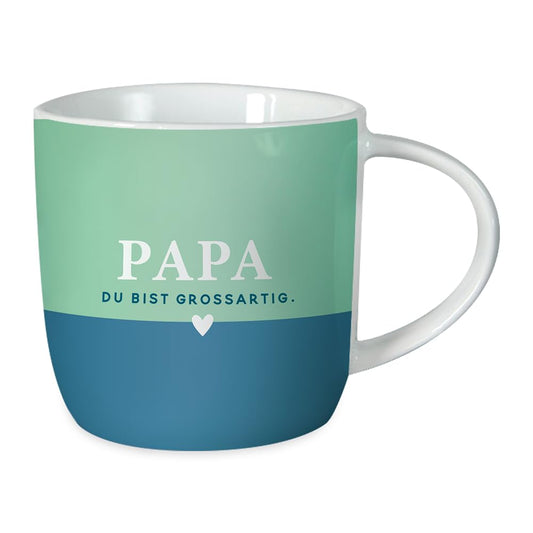 Graphics Workshop Coffee Mug with Saying 300 ml | Porcelain Mug | Dad you are awesome