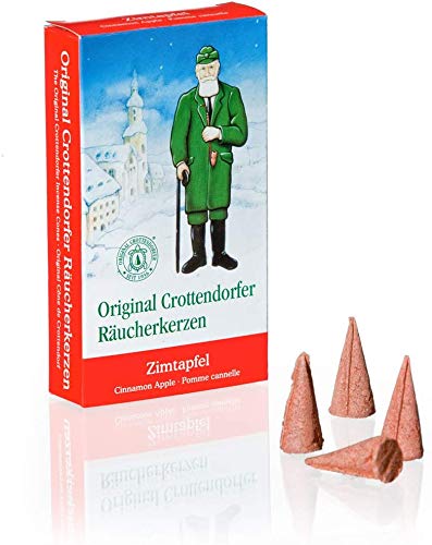 Crottendorfer Räucherkerzen set da 10 (10 x 24 pezzi) 5 x Sogno d'Inverno + 5 x Mela alla Cannella