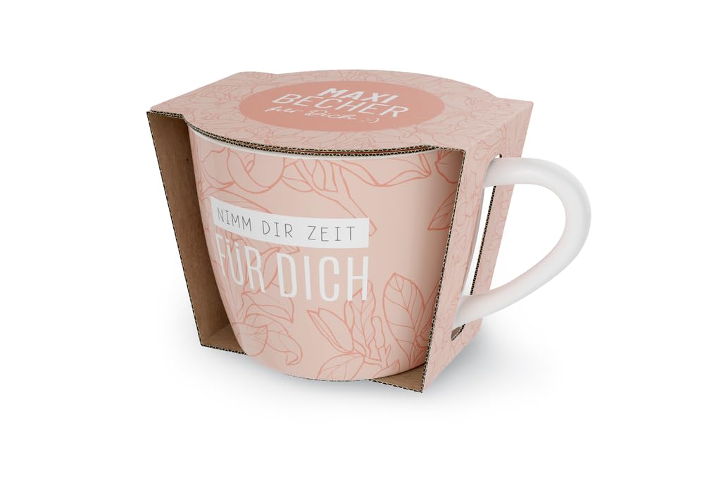 La Vida Maxi-Becher für Dich | 400 ml | "Nimm Dir Zeit für Dich"