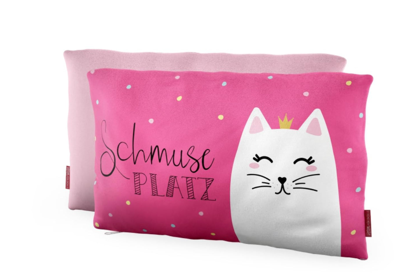 La Vida Cuscino in cotone, "Schmuseplatz", Rettangolare, 40 x 25 cm