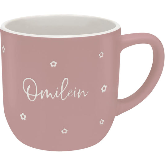 GRUSS & CO Favorite Mug Nature, Round Shape | Stoneware, 40 cl, Multicolored | Gift, Birthday