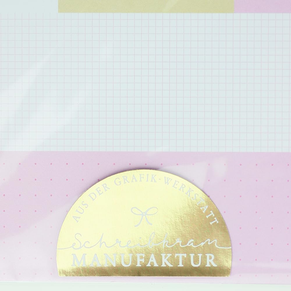 Graphics Workshop Daily To-Do Pad with Gold Embellishment | 50 Sheets | Flowers