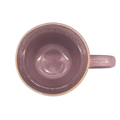 Mea-Living STONEWARE Mug with Handle, pink, handmade stoneware, 400 ml, beautiful handmade tableware