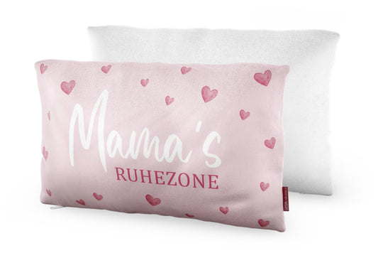La Vida Cotton Cushion, "Mama's Quiet Zone", Rectangular, 40 x 25 cm