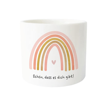 Graphic Workshop small flower pot | mini decorative pot with paper plant | ceramic