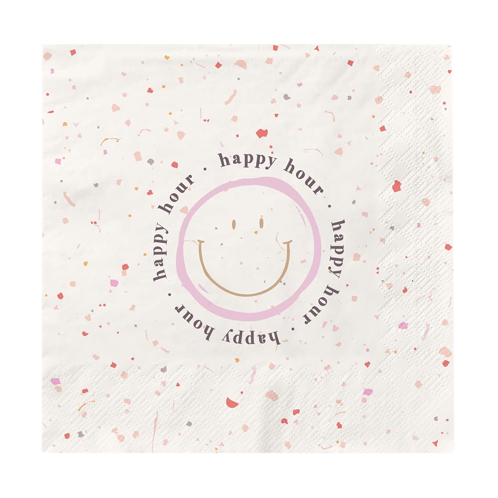 Graphics Workshop Napkins with Saying | 20 pieces | 12.5 x 12.5 cm | happy hour