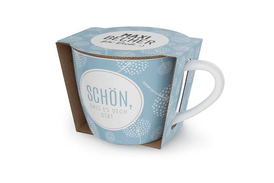 La Vida Maxi-tazza per te | 400 ml | "Che bello che ci sei"